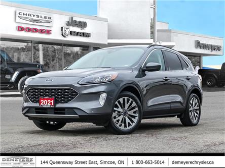2021 Ford Escape TITANIUM HYBRID LEATHER NAV AWD (Stk: U5012) in Simcoe - Image 1 of 27