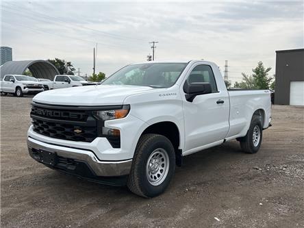 2023 Chevrolet Silverado 1500 New 2023 Reg Cab 1500 4x4 8' Box V-8 Gas (Stk: PU23119) in Toronto - Image 1 of 16