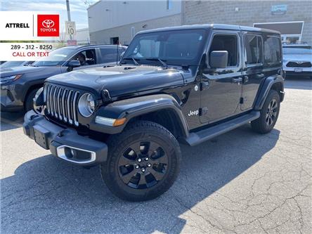 2021 Jeep Wrangler UNLIMITED SAHARA (Stk: 53638A) in Brampton - Image 1 of 17