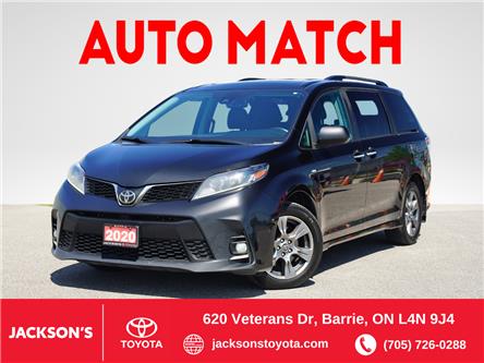 2020 Toyota Sienna SE 7-Passenger (Stk: U8555A) in Barrie - Image 1 of 26