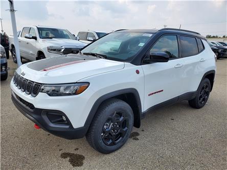 2023 Jeep Compass Trailhawk (Stk: 23CP2097) in Devon - Image 1 of 17