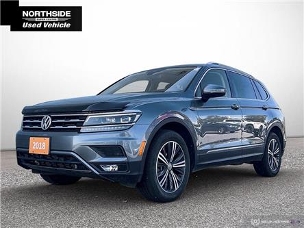 2018 Volkswagen Tiguan Highline (Stk: TI23051A) in Sault Ste. Marie - Image 1 of 24