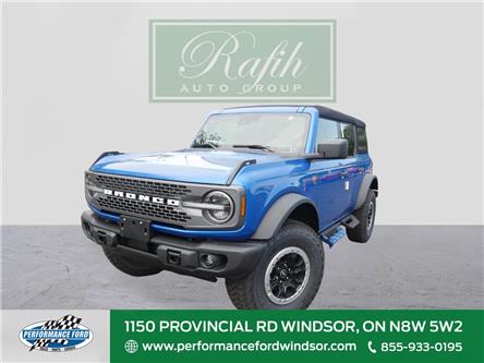 2023 Ford Bronco Badlands (Stk: BR66625) in Windsor - Image 1 of 27