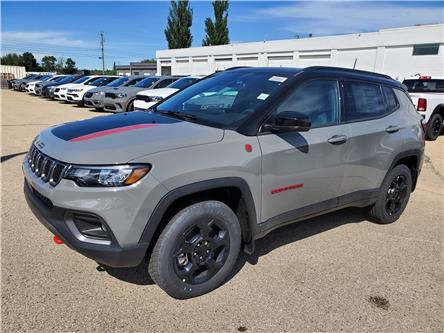 2023 Jeep Compass Trailhawk (Stk: 23CP2098) in Devon - Image 1 of 17