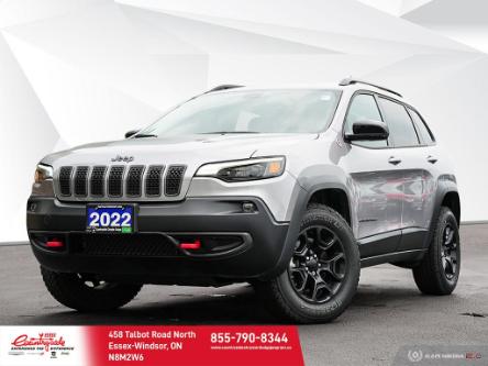 2022 Jeep Cherokee Trailhawk (Stk: 61822) in Essex-Windsor - Image 1 of 30