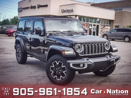 2024 Jeep Wrangler Sahara 4 Door 4x4| BRAND NEW| SKY POWER TOP| (Stk: NOUD-R013) in Burlington - Image 1 of 28