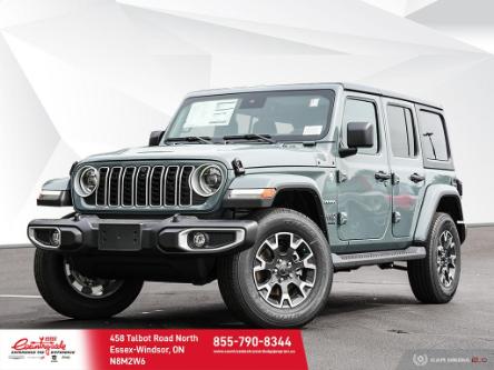 2024 Jeep Wrangler Sahara (Stk: 24017) in Essex-Windsor - Image 1 of 27