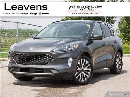 2020 Ford Escape Titanium Hybrid (Stk: U0250) in London - Image 1 of 27
