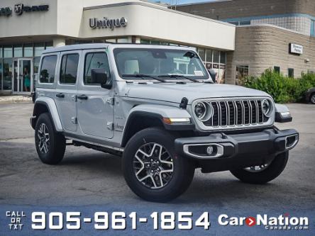 2024 Jeep Wrangler Sahara 4 Door 4x4| SKY TOP| TECH GROUP| (Stk: R001) in Burlington - Image 1 of 29