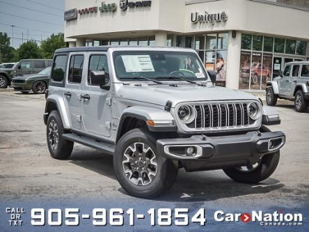 2024 Jeep Wrangler Sahara 4 Door 4x4| SAFETY GROUP| TECH GROUP| (Stk: R014) in Burlington - Image 1 of 23