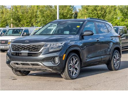 2021 Kia Seltos SX Turbo (Stk: 30056B) in Okotoks - Image 1 of 30