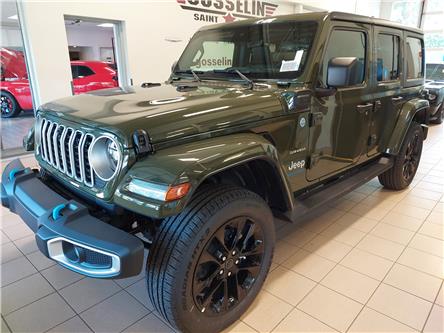 2024 Jeep Wrangler 4xe Sahara (Stk: J6047) in Saint-Nicolas - Image 1 of 7