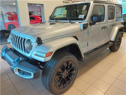 2024 Jeep Wrangler 4xe Sahara (Stk: J6055) in Saint-Nicolas - Image 1 of 7