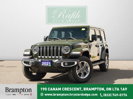 2021 Jeep Wrangler Unlimited Sahara (Stk: 22832A) in Brampton - Image 1 of 28