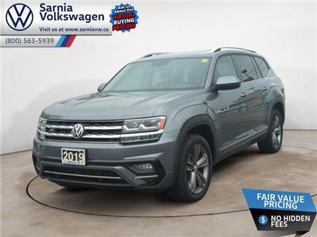 2019 Volkswagen Atlas 3.6 FSI Highline (Stk: VU1331) in Sarnia - Image 1 of 15