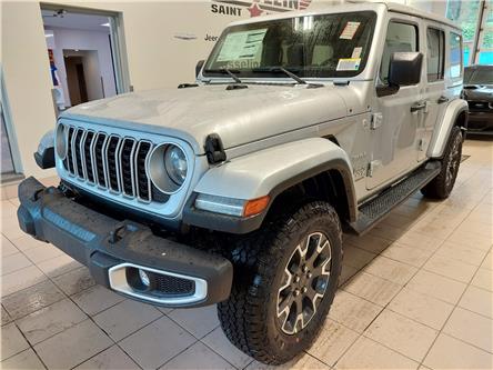 2024 Jeep Wrangler Sahara (Stk: J6117) in Saint-Nicolas - Image 1 of 7