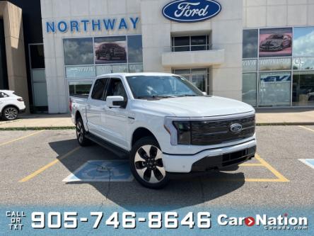 2023 Ford F-150 PLATINUM | ELECTRIC | 4X4 | EXTENDED RANGE (Stk: 3F120234) in Brantford - Image 1 of 22