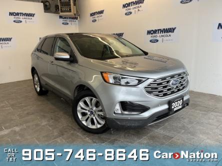 2020 Ford Edge TITANIUM | AWD | PANO ROOF | LEATHER | NAVIGATION (Stk: RW617) in Brantford - Image 1 of 24