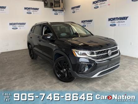 2023 Volkswagen Taos HIGHLINE | AWD | LEATHER | PANO ROOF | NAVIGATION (Stk: P9844) in Brantford - Image 1 of 23