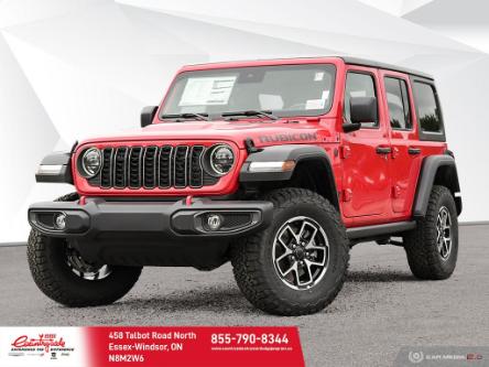 2024 Jeep Wrangler Rubicon (Stk: 24034) in Essex-Windsor - Image 1 of 23
