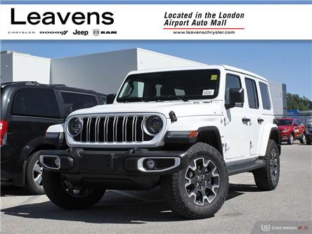 2024 Jeep Wrangler Sahara (Stk: 24019) in London - Image 1 of 27