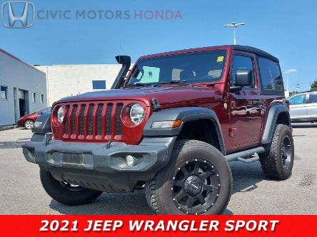 2021 Jeep Wrangler Sport (Stk: 17-P6859) in Ottawa - Image 1 of 21