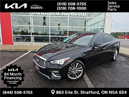 2023 Infiniti Q50 Luxe (Stk: P22225) in Stratford - Image 1 of 25