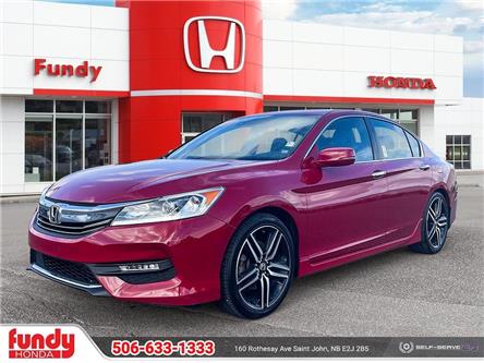 2017 Honda Accord Sport (Stk: N200786A) in Saint John - Image 1 of 27