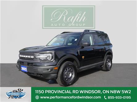 2022 Ford Bronco Sport Badlands (Stk: PR74795) in Windsor - Image 1 of 25