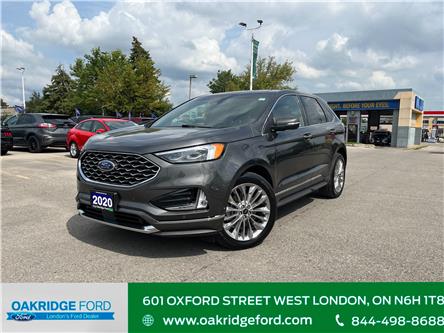 2020 Ford Edge Titanium (Stk: L8370) in London - Image 1 of 24