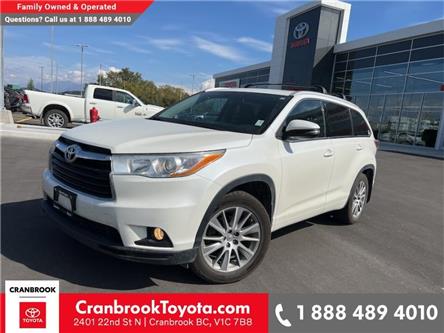 2014 Toyota Highlander XLE (Stk: X035231A) in Cranbrook - Image 1 of 25