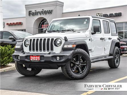 2021 Jeep Wrangler Unlimited Sport (Stk: U20110) in Burlington - Image 1 of 30