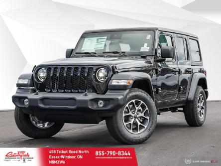 2024 Jeep Wrangler Sport (Stk: 24046) in Essex-Windsor - Image 1 of 24