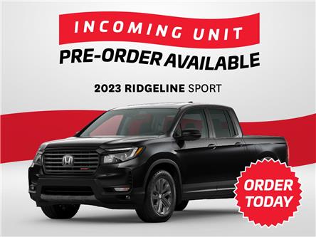 2023 Honda Ridgeline Sport (Stk: 2482392) in Lethbridge - Image 1 of 2