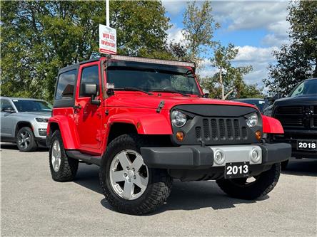2013 Jeep Wrangler Sahara (Stk: U1651) in Lindsay - Image 1 of 8