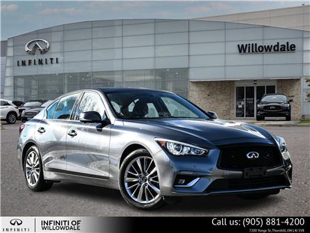 2021 Infiniti Q50 Luxe (Stk: H9706R) in Thornhill - Image 1 of 25