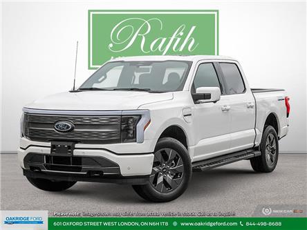 2023 Ford F-150 Lightning Lariat (Stk: A52472) in London - Image 1 of 18