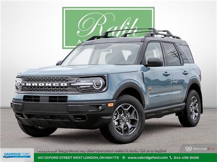 2023 Ford Bronco Sport Badlands (Stk: A52594) in London - Image 1 of 23