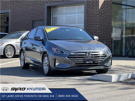 2020 Hyundai Elantra Preferred w/Sun & Safety Package (Stk: H8327) in Toronto - Image 1 of 24