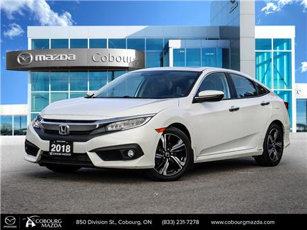 2018 Honda Civic Touring (Stk: U0871A) in Cobourg - Image 1 of 28