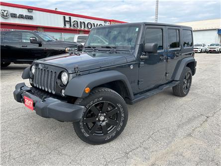 2017 Jeep Wrangler Unlimited Sport (Stk: U3336A) in Hanover - Image 1 of 13