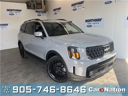 2024 Kia Telluride X-LINE| AWD | LEATHER | SUNROOF | NAV |7 PASSENGER (Stk: P9908) in Brantford - Image 1 of 27