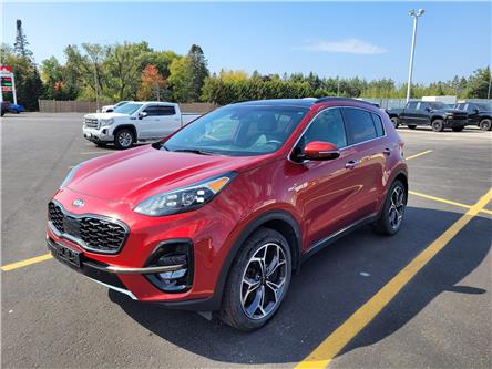 2021 Kia Sportage SX (Stk: 5327-23A) in Sault Ste. Marie - Image 1 of 31