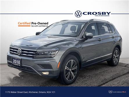 2018 Volkswagen Tiguan Highline (Stk: 1V6687) in Kitchener - Image 1 of 25