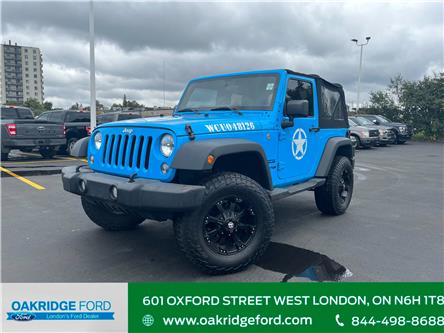 2018 Jeep Wrangler JK Sport (Stk: A52787A) in London - Image 1 of 15