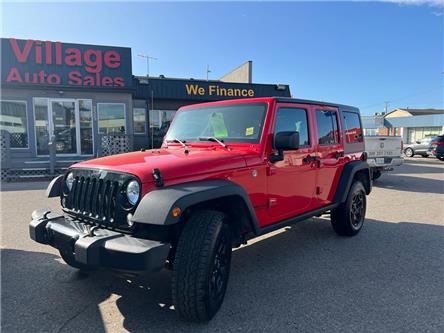 2016 Jeep Wrangler Unlimited Sport (Stk: P39477) in Saskatoon - Image 1 of 15