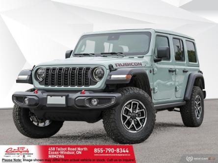 2024 Jeep Wrangler Rubicon (Stk: 24063) in Essex-Windsor - Image 1 of 22