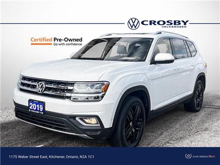 2019 Volkswagen Atlas 3.6 FSI Execline (Stk: 1V559Z) in Kitchener - Image 1 of 25