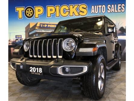 2018 Jeep Wrangler Unlimited Sahara (Stk: 101643) in NORTH BAY - Image 1 of 24