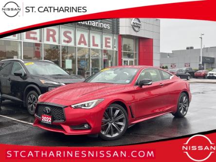 2022 Infiniti Q60 Red Sport I-LINE (Stk: P3522) in St. Catharines - Image 1 of 17